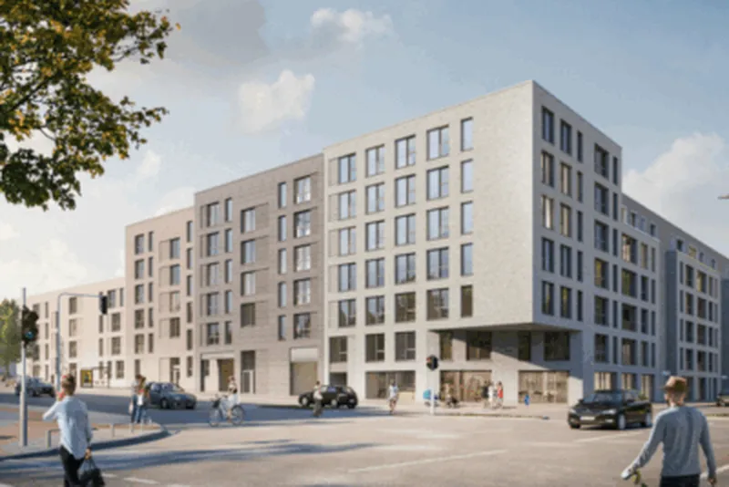 Neubau mit Praxisfläche in Hamburg-Wandsbek