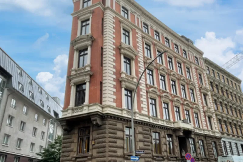 Gründerzeit-Gebäude im Hamburger Münzviertel