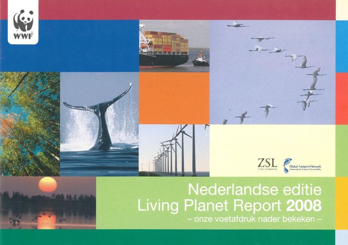 Cover Nederlandse editie Living Planet Report 2008