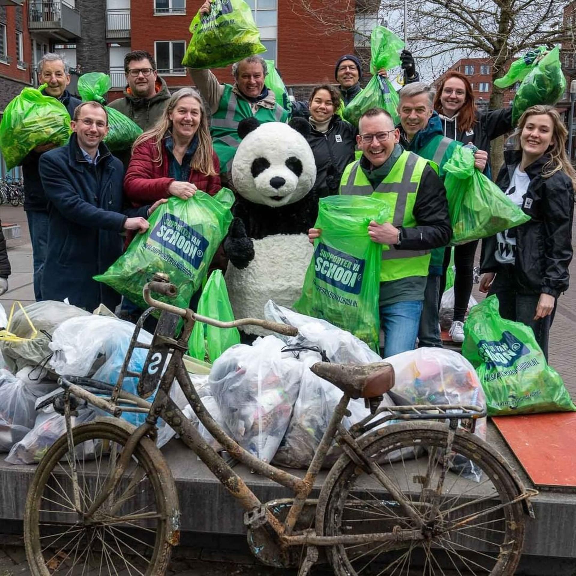 Clean-up door WWF-regioteam Utrecht