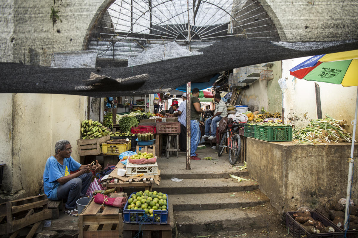 Markt in Colombia