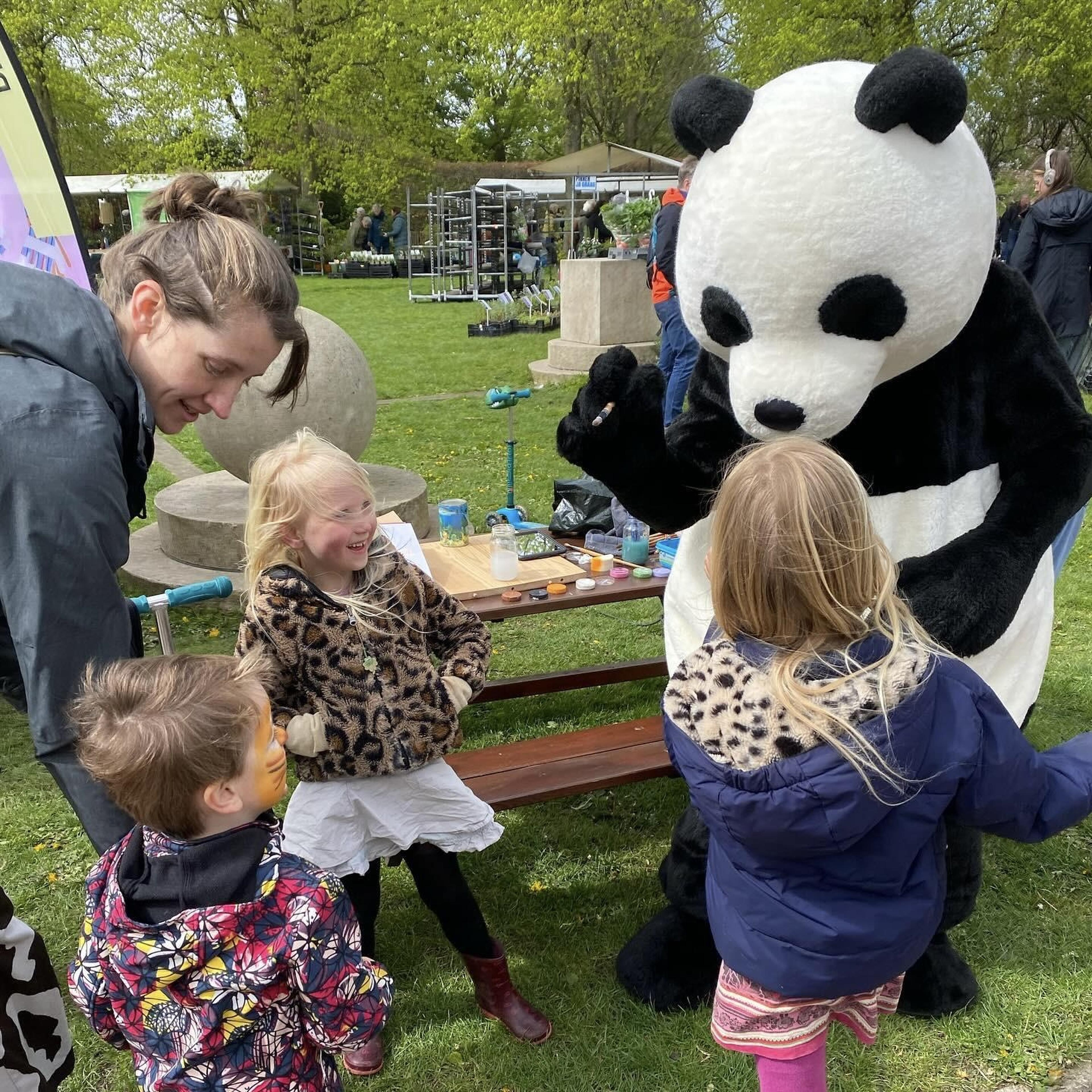 Panda bij activiteit regioteam Kennemerland