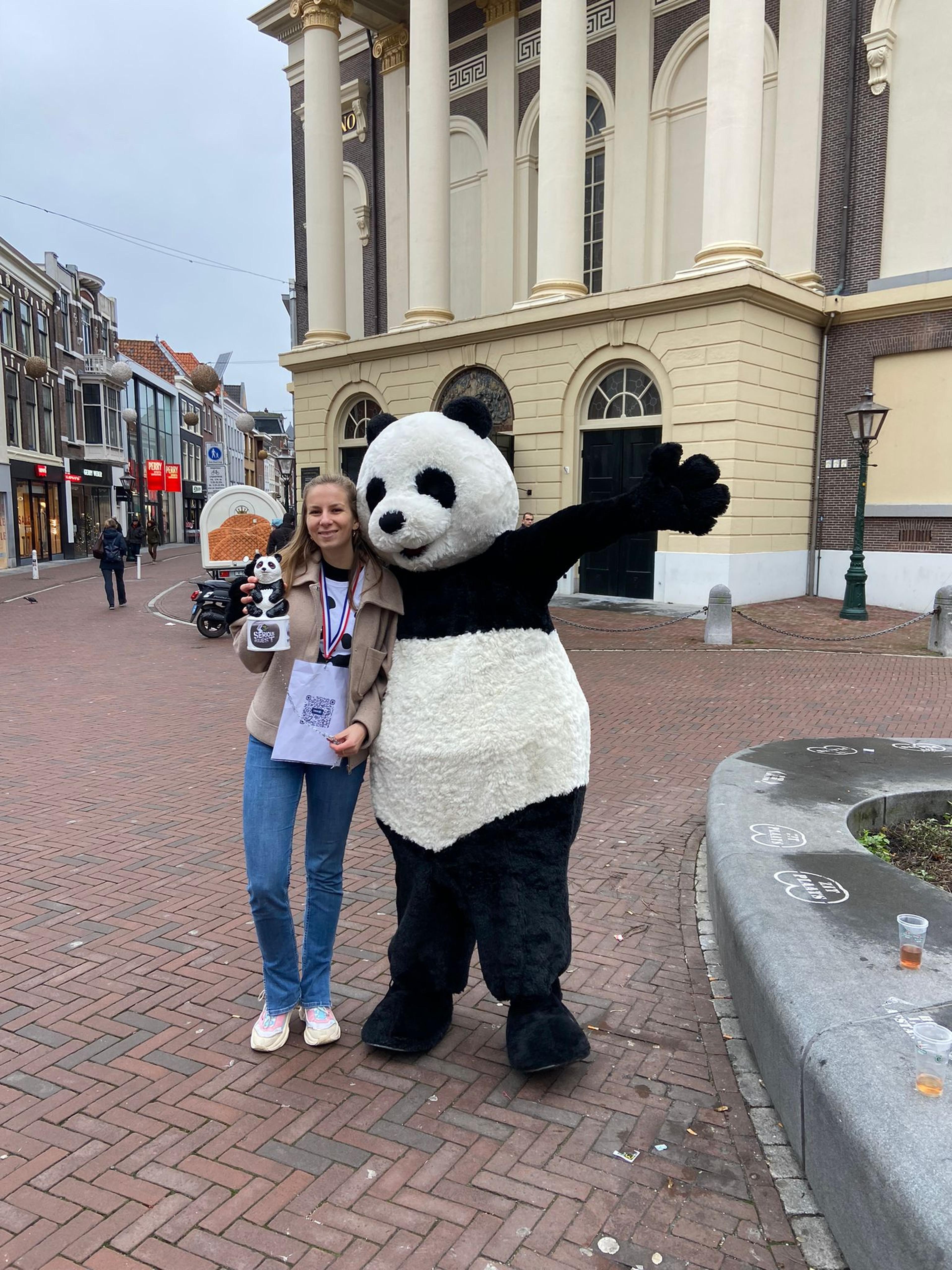 Panda in Leiden