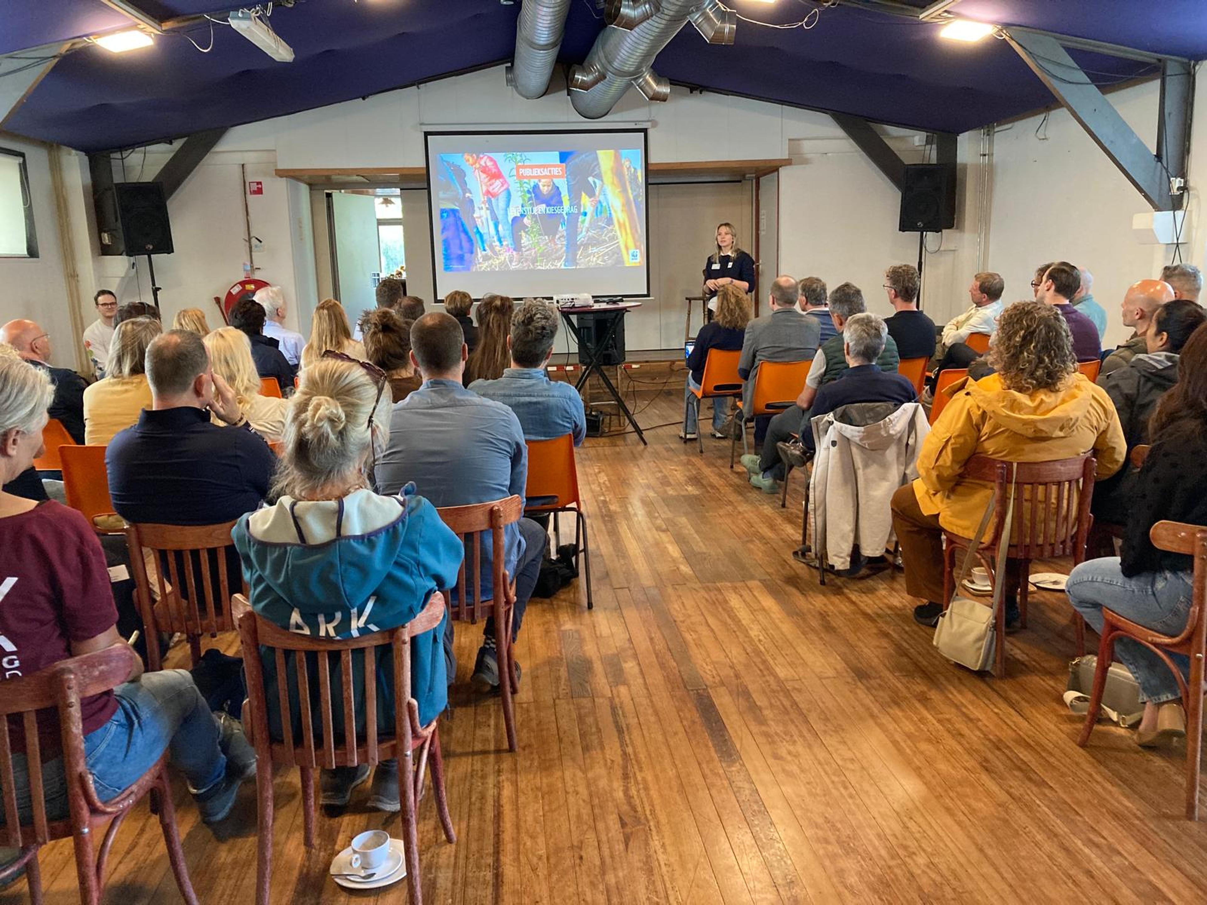 Presentatie tijdens het Business Supporter Event 2024