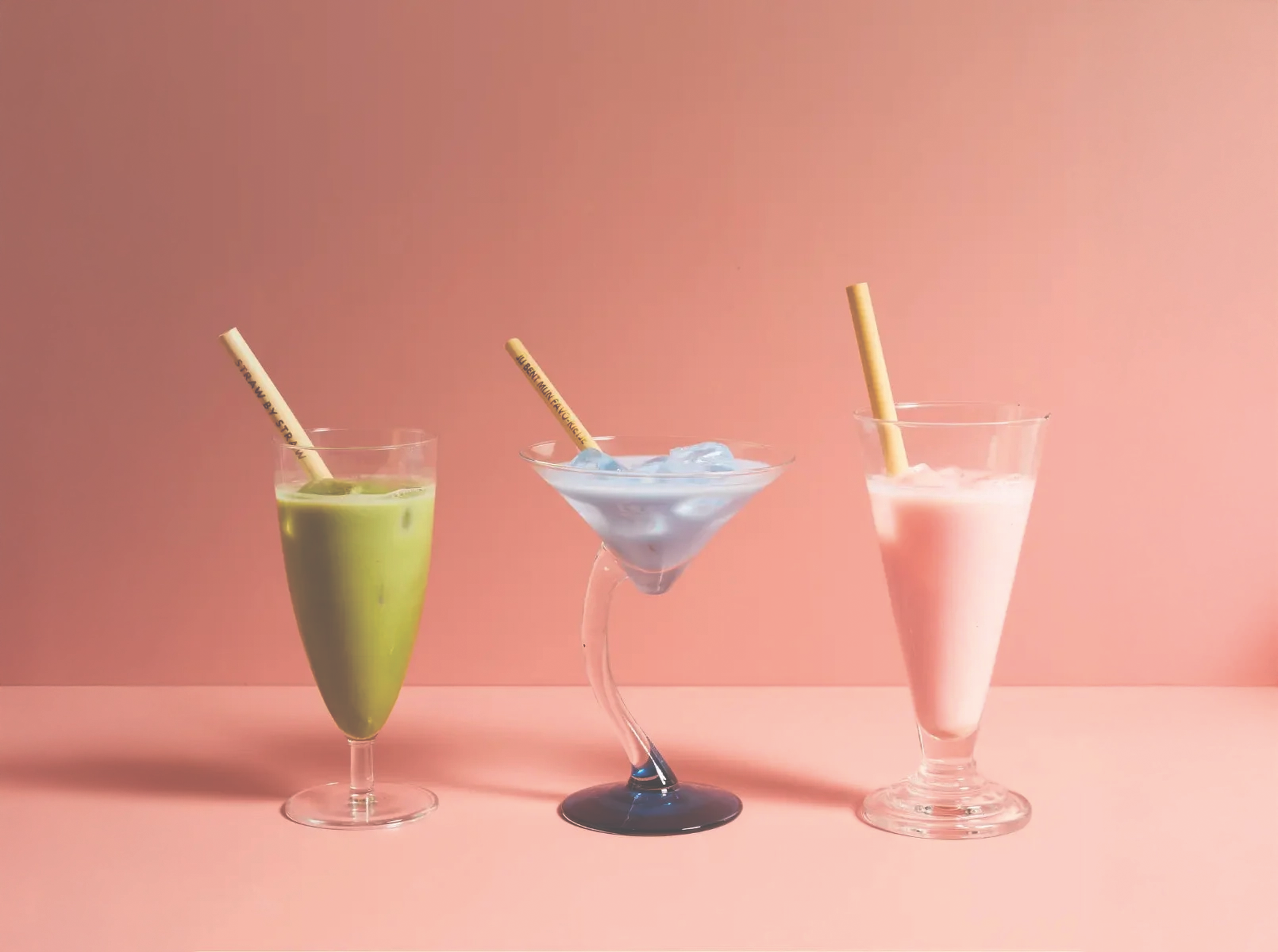 Drankjes met rietjes van Straw by Straw