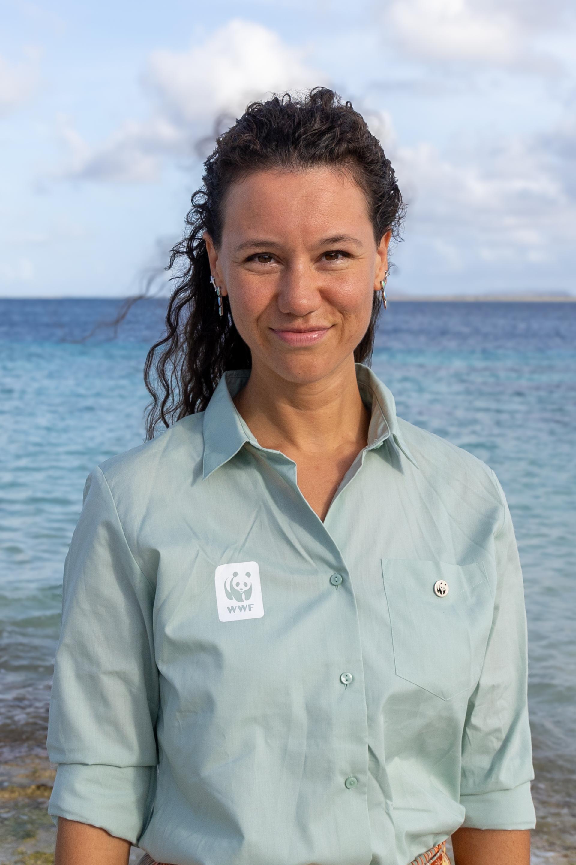 Portret van Nathalie Houtman