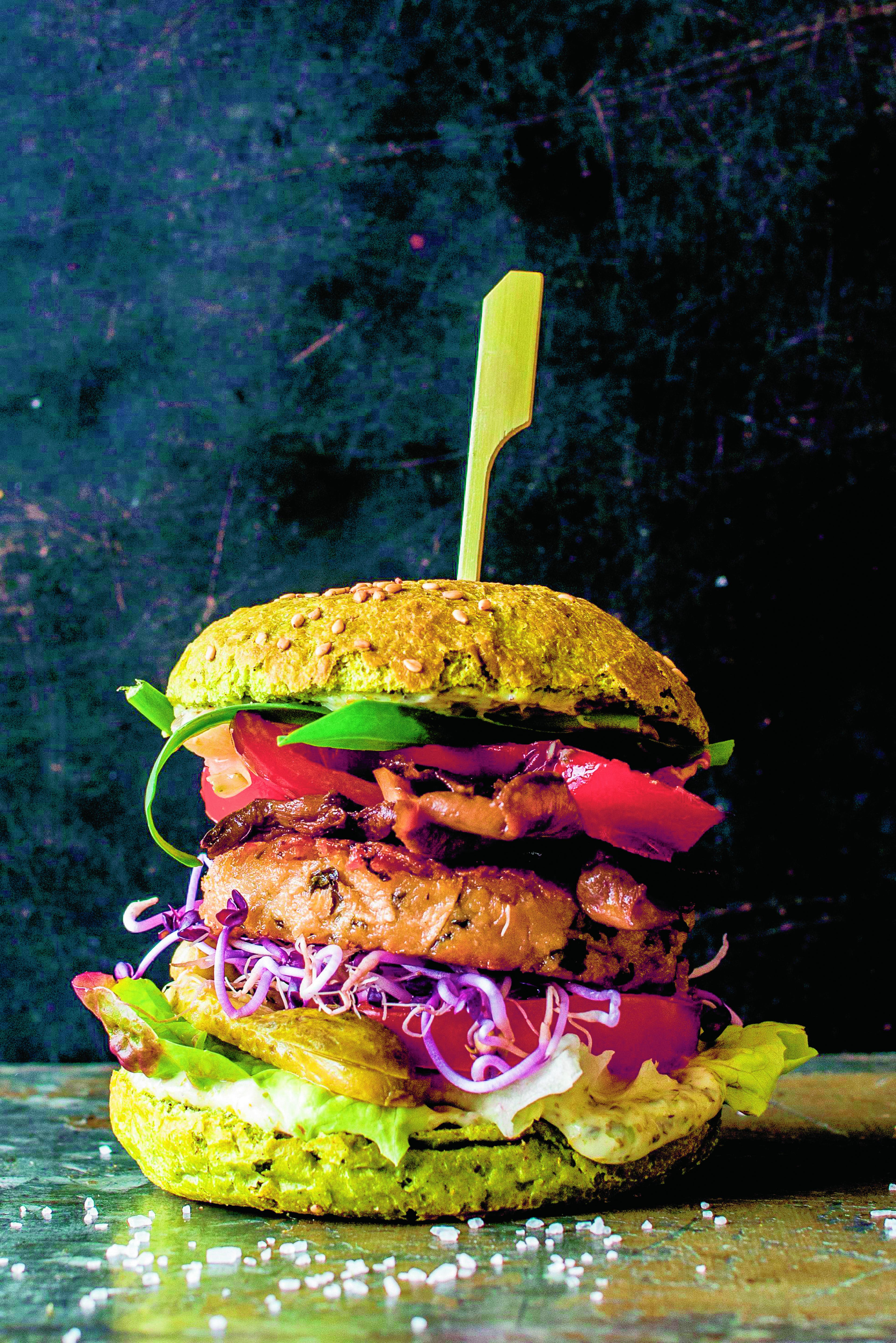 Close-up Hamburger
