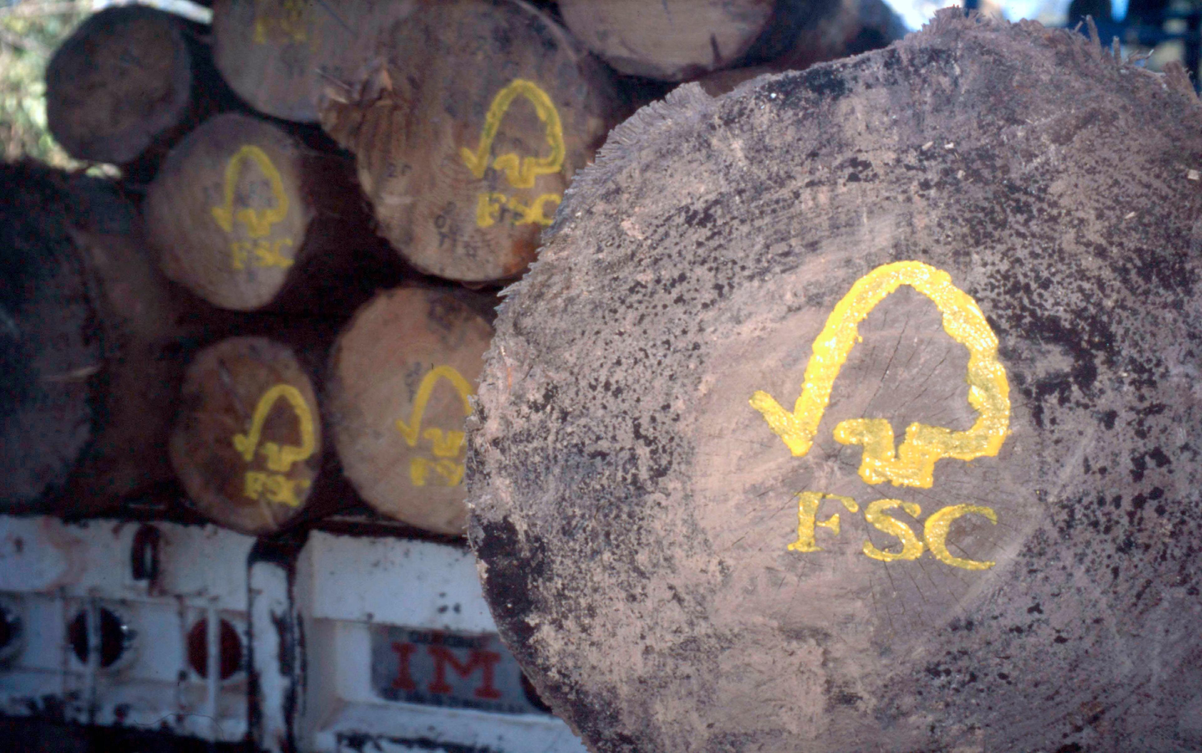 FSC gekeurd hout