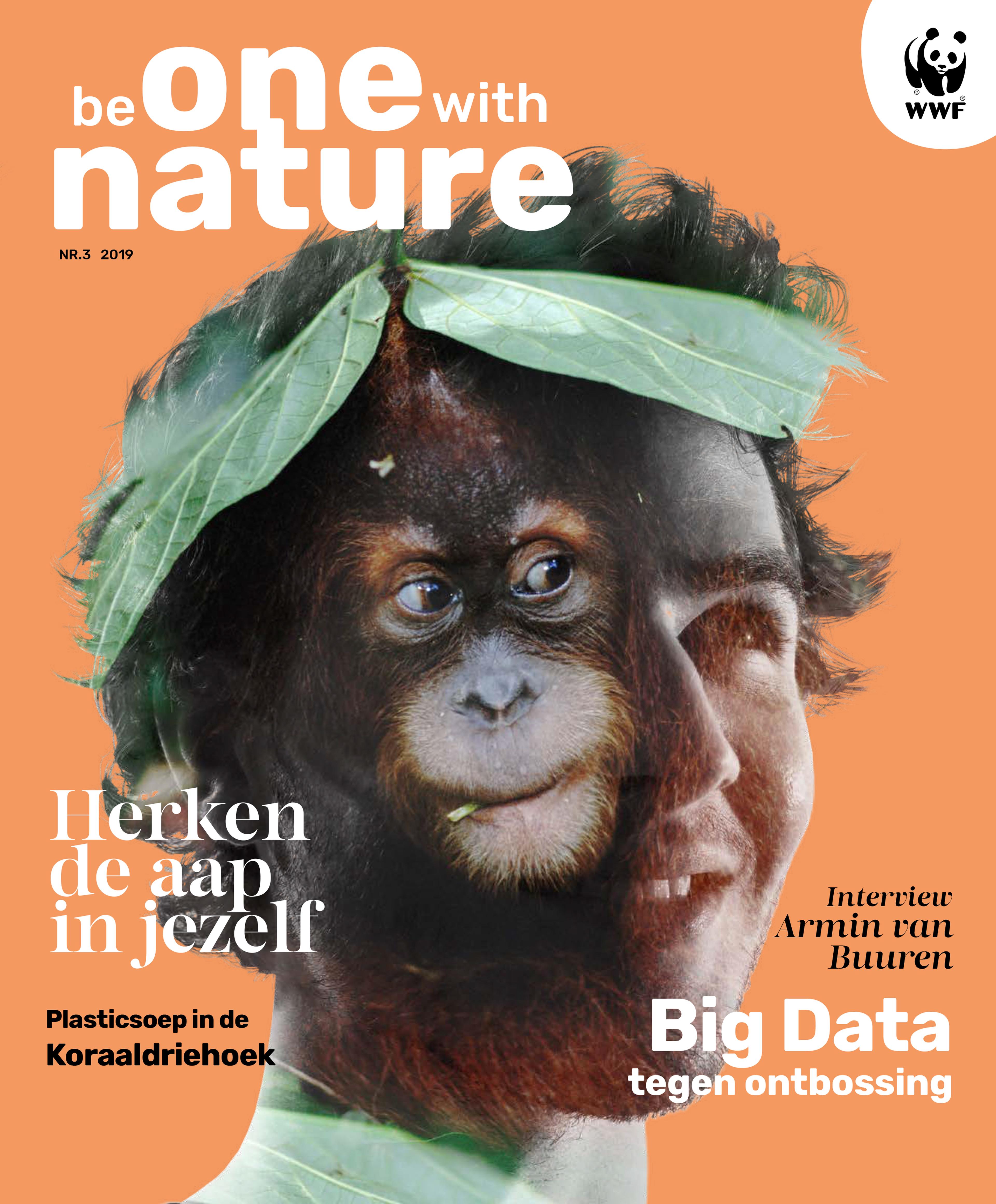 Cover magazine Be one with nature
