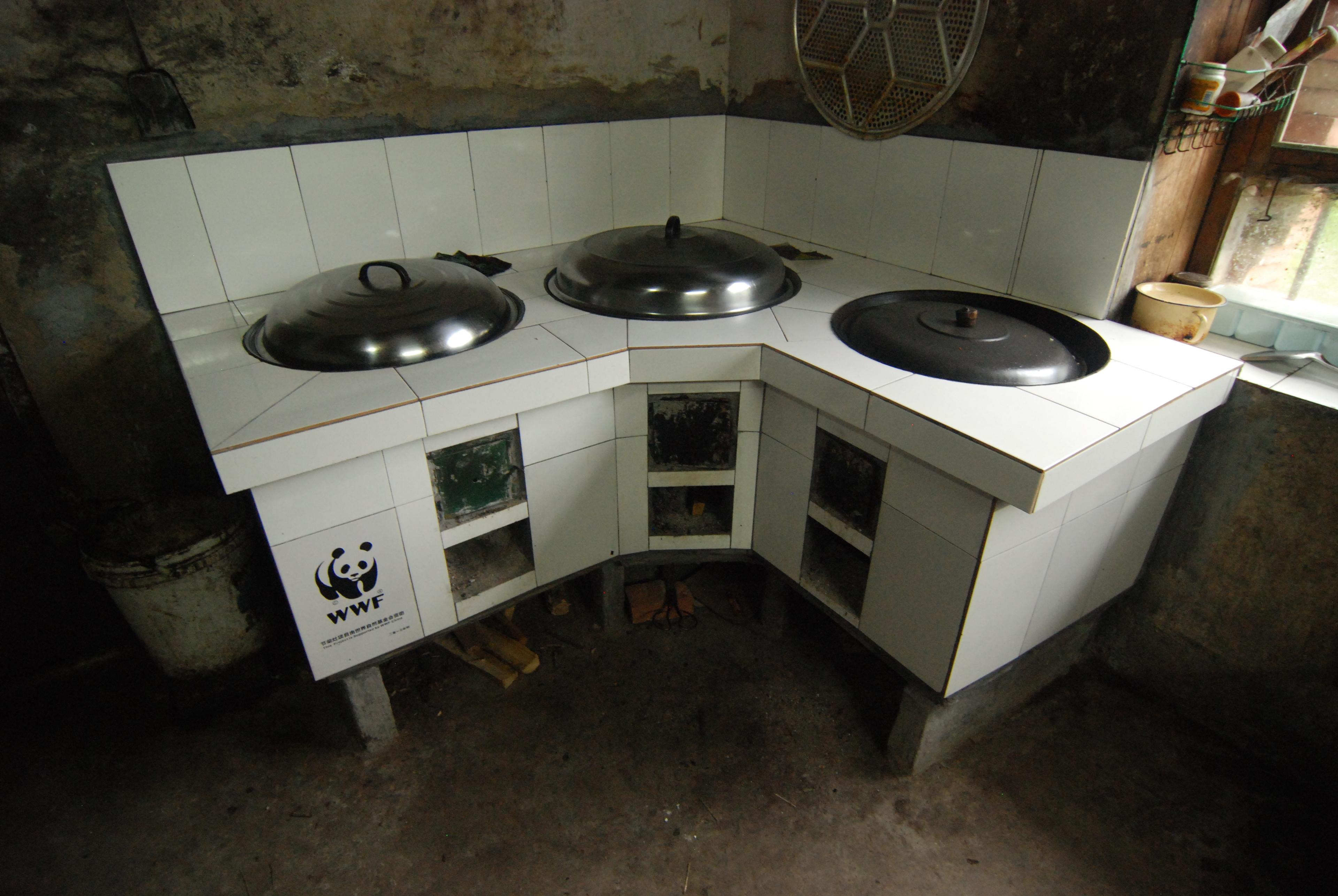 WWF-houtspaarstoof in China