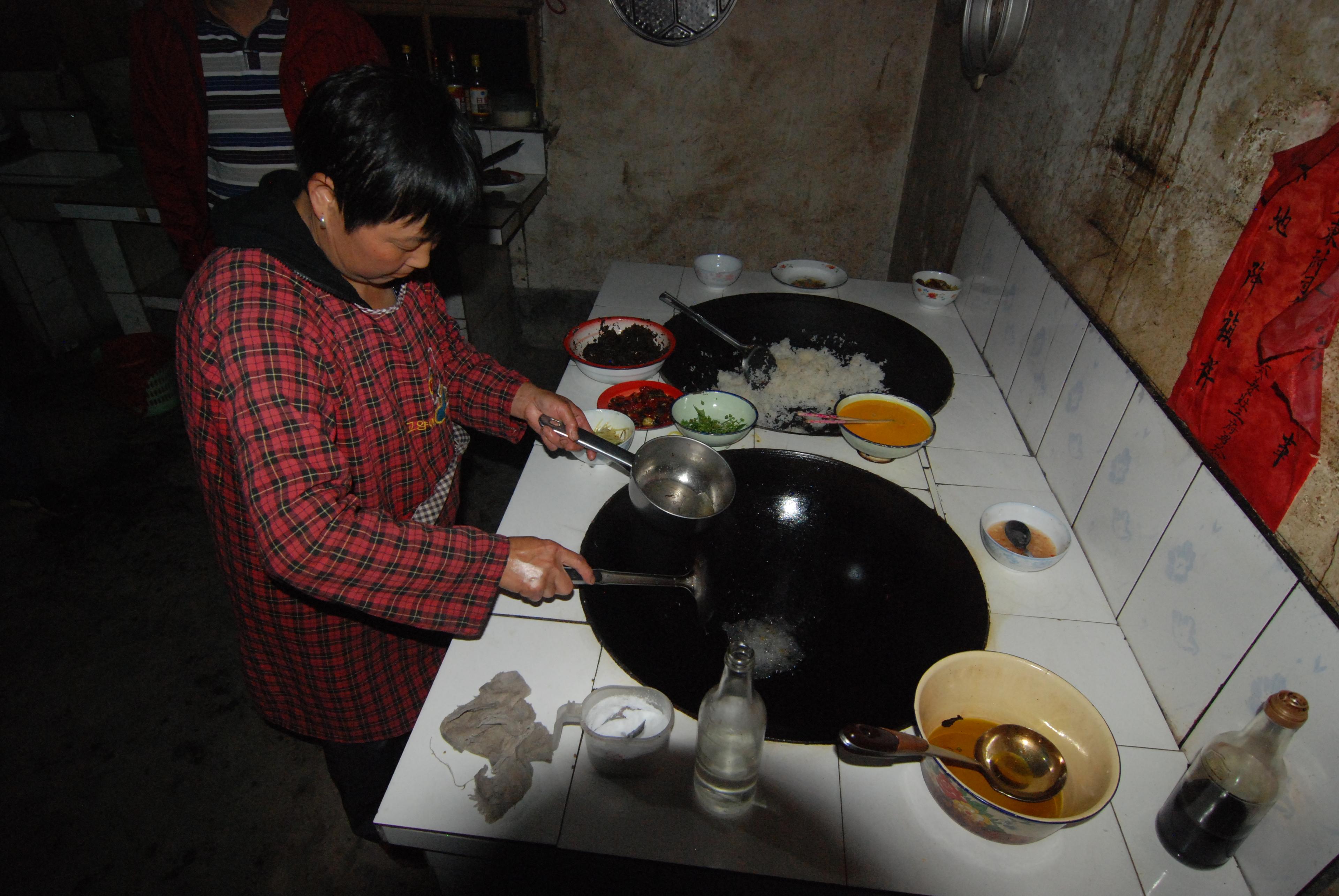 Kookstellen China