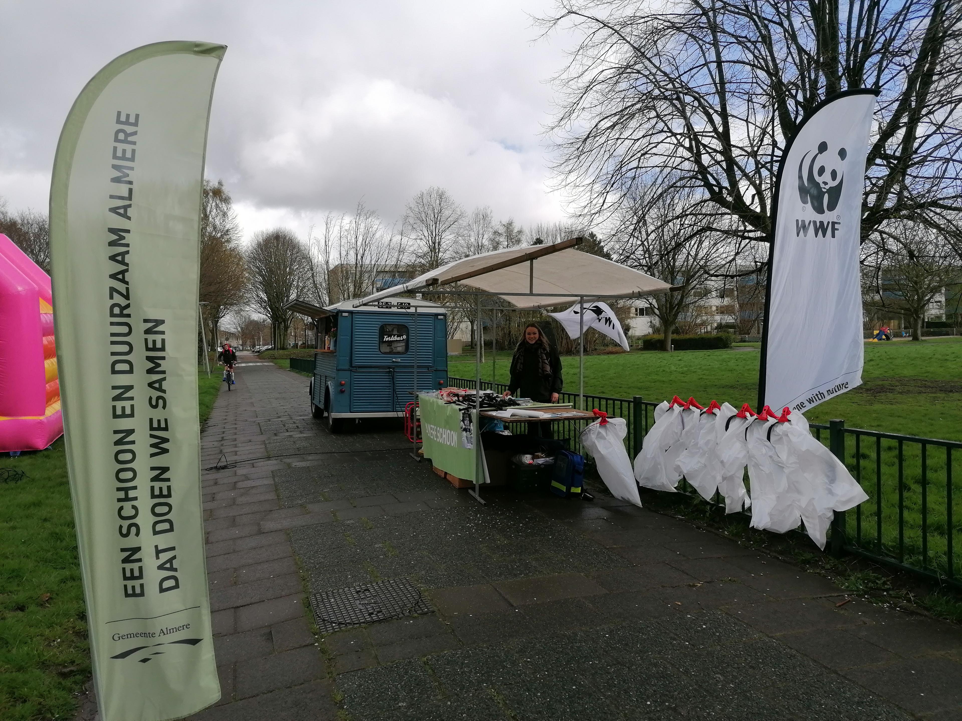 Clean-up in Almere