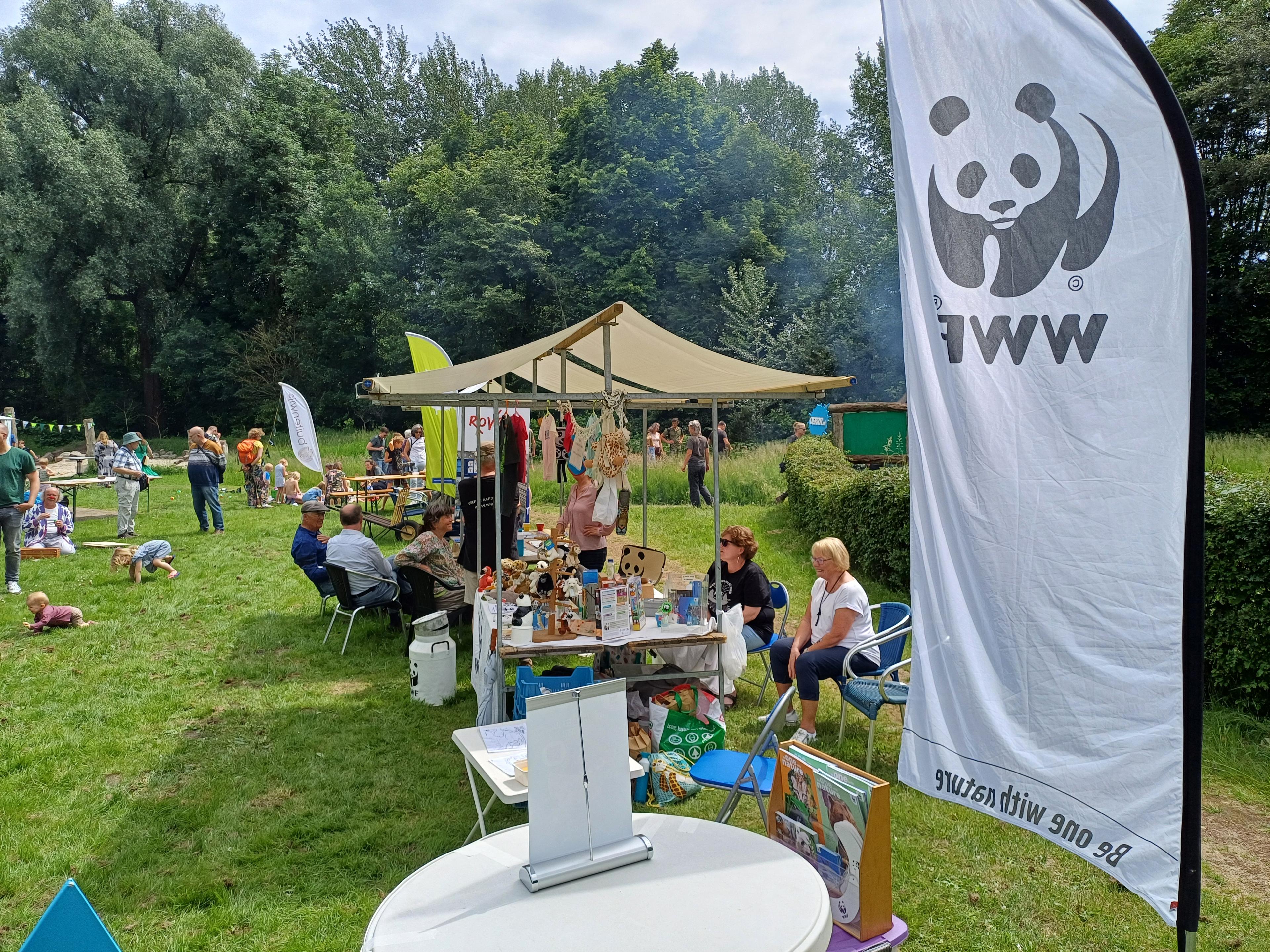 Marktkraam van regioteam IJssel-Veluwe