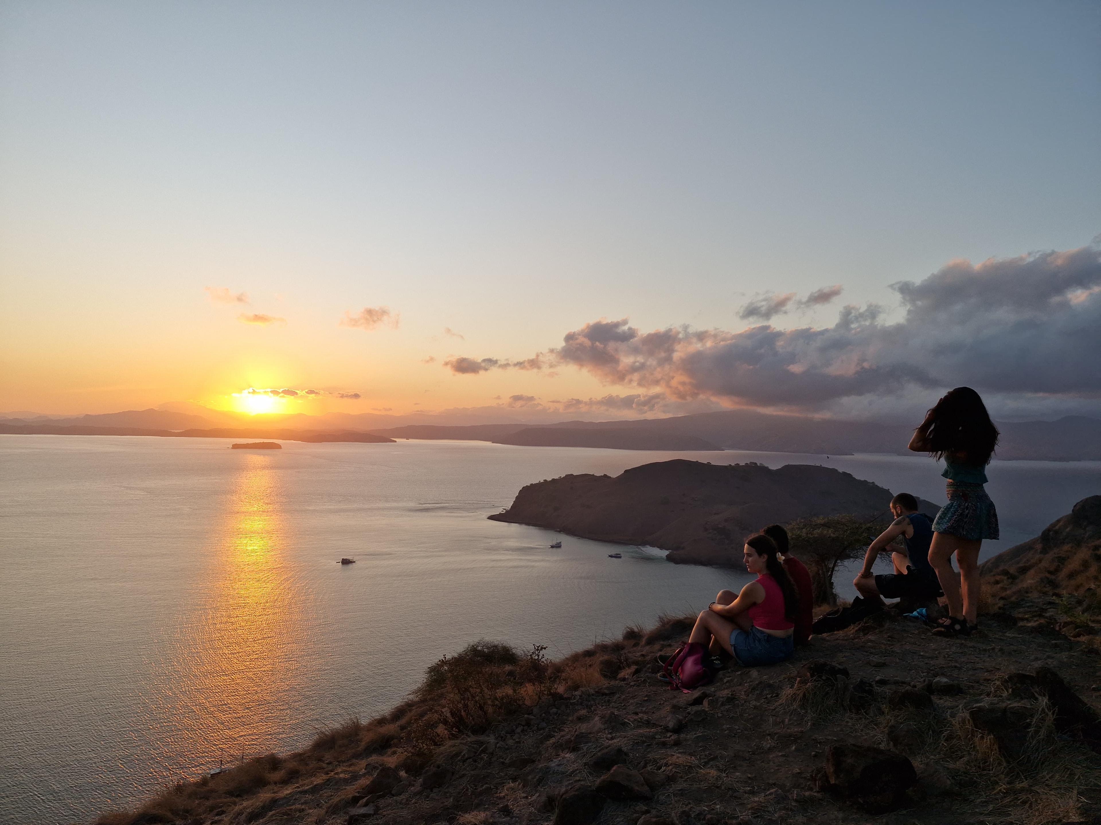 Leden van de Bajo stam in Komodo