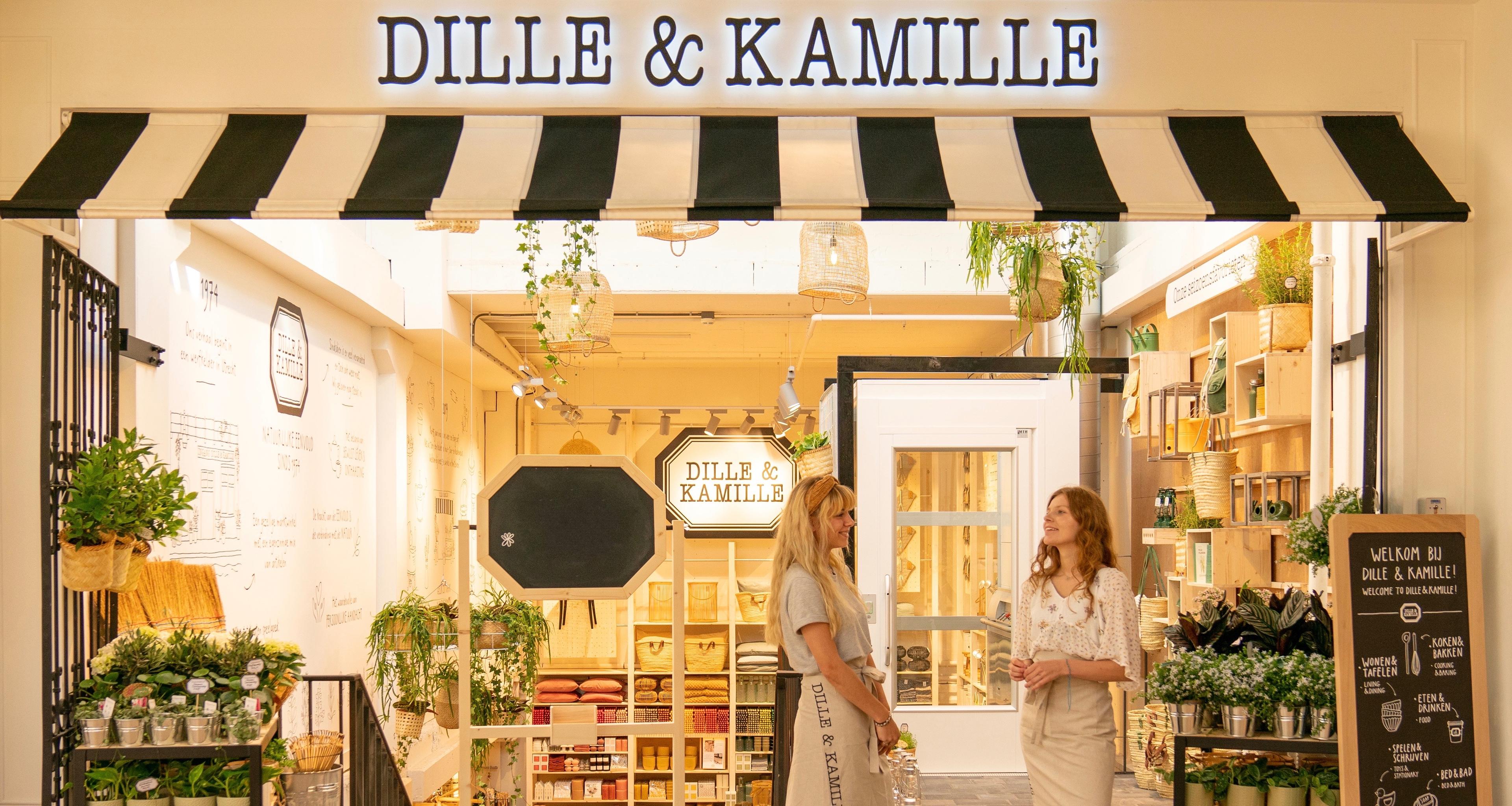 De vestiging van Dille & Kamille in Amstelveen