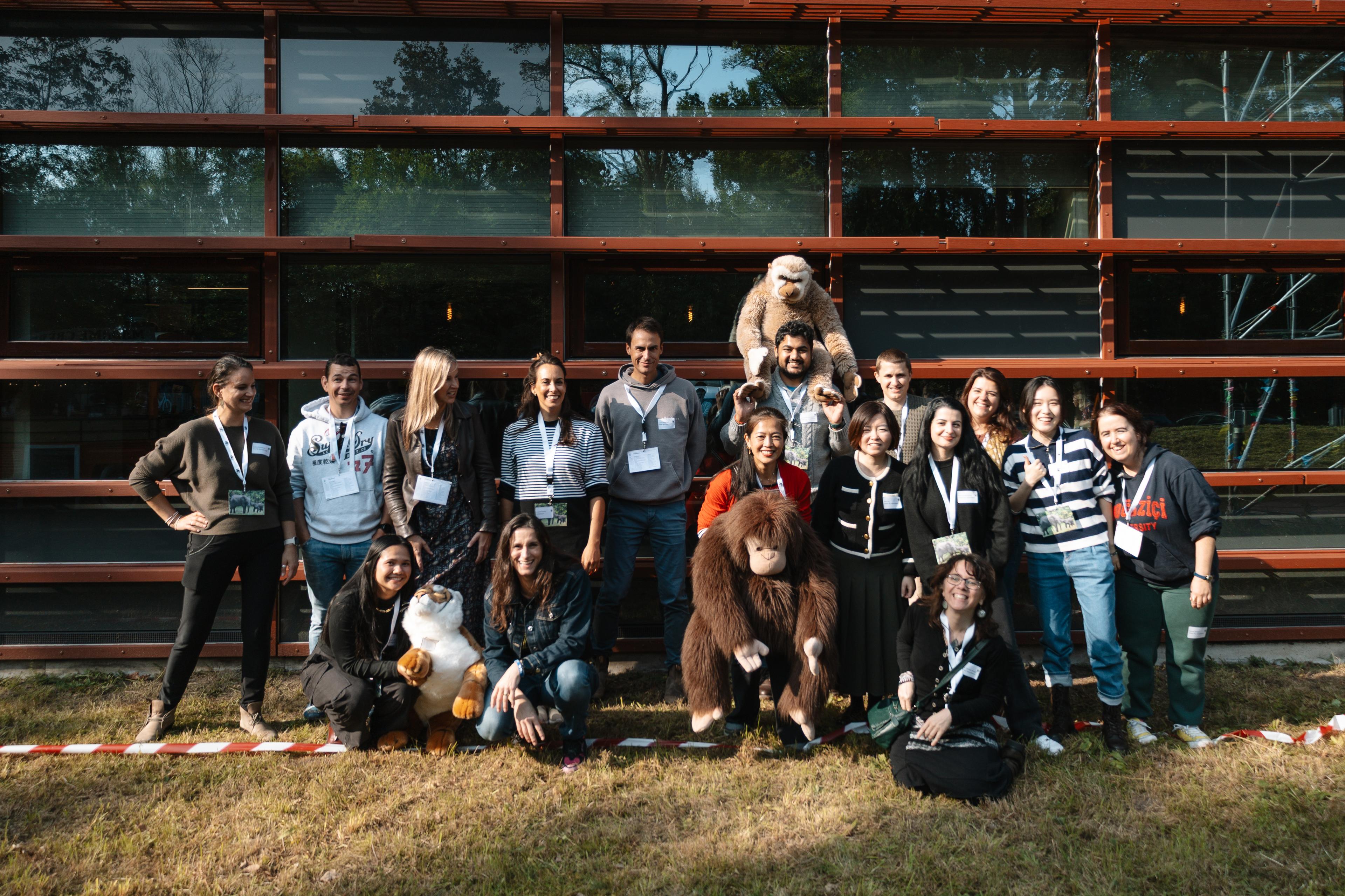 Volunteers team at the volunteer day in Zeist