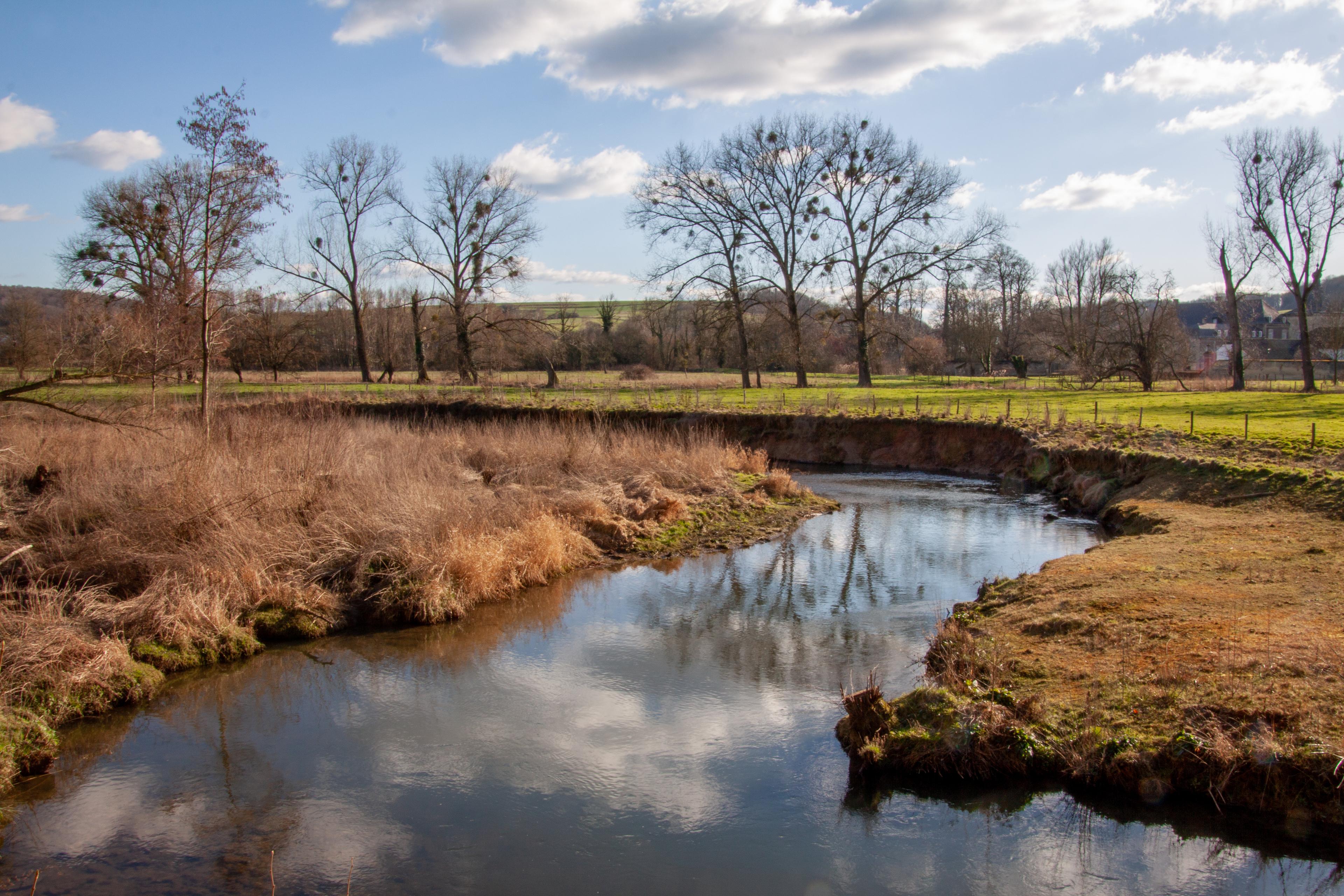 Rivier bocht, Limburg