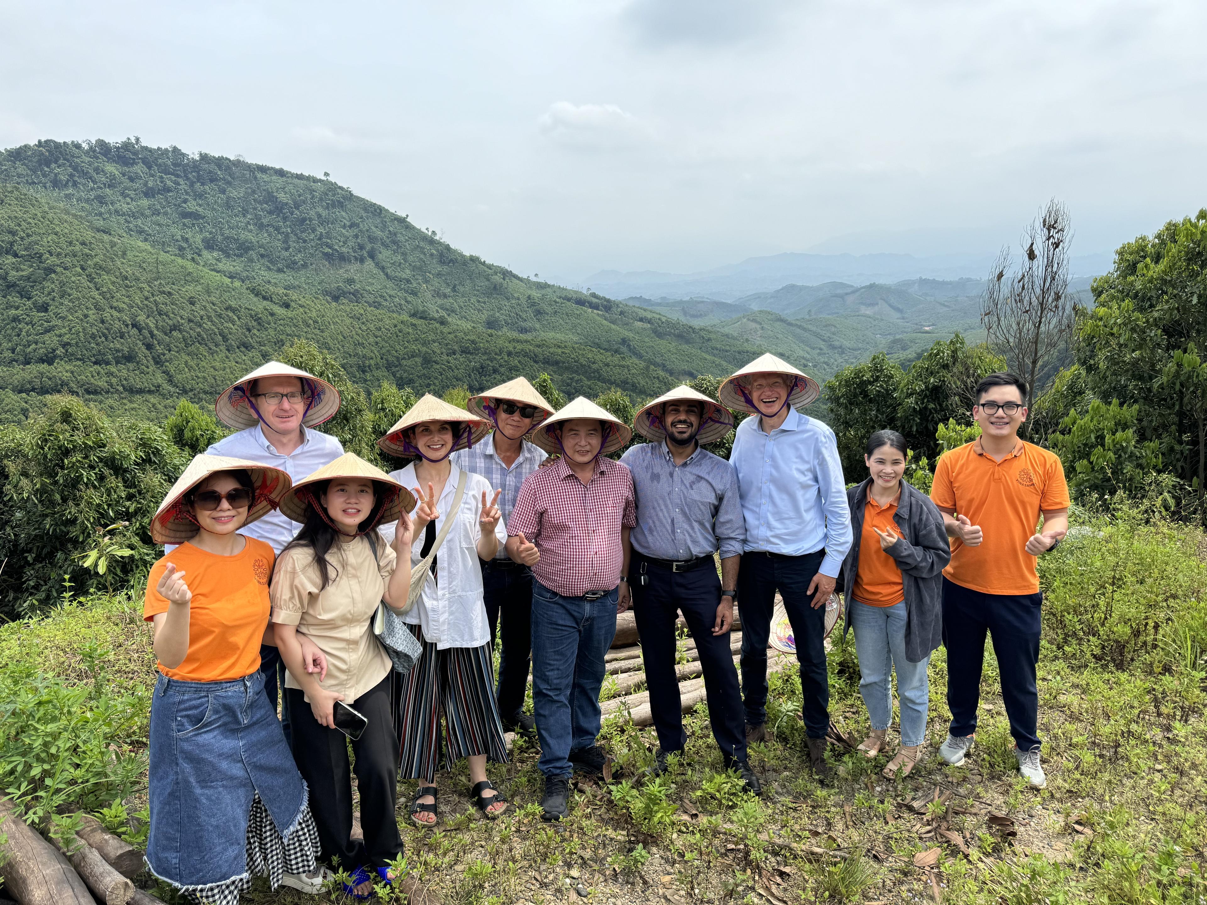 Visiting the Vinasamex project