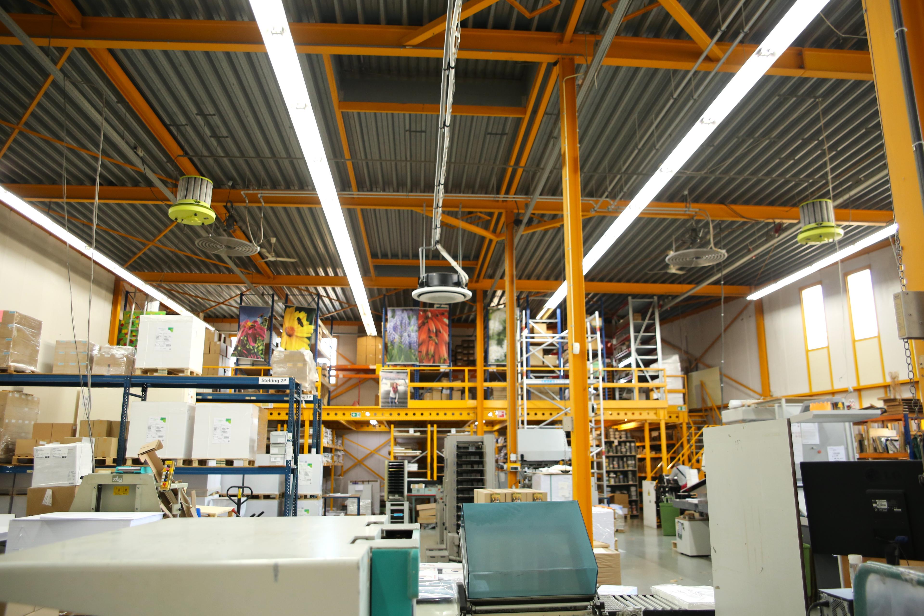 Machines in Drukkerij de Bij