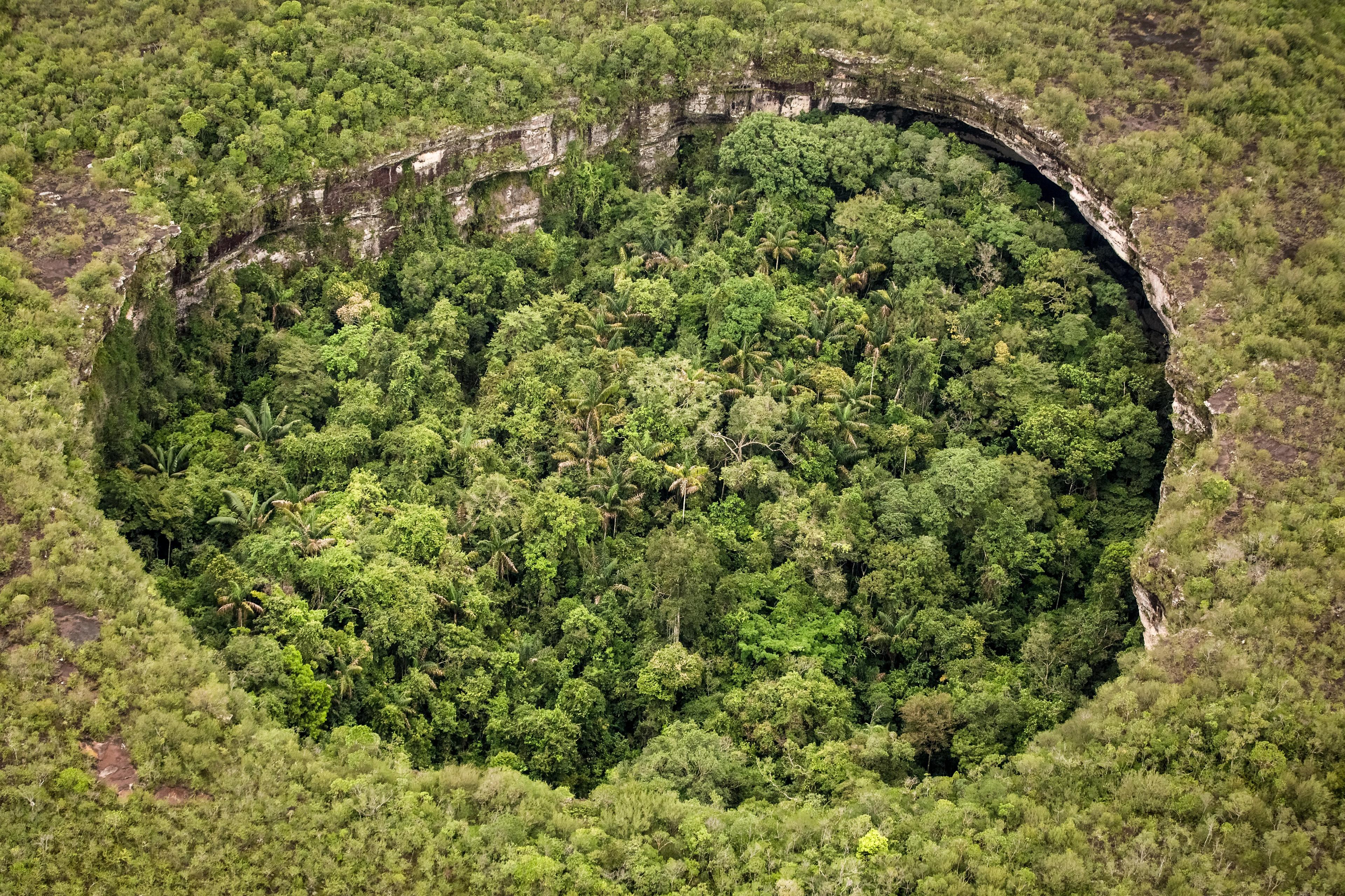sinkhole colombia