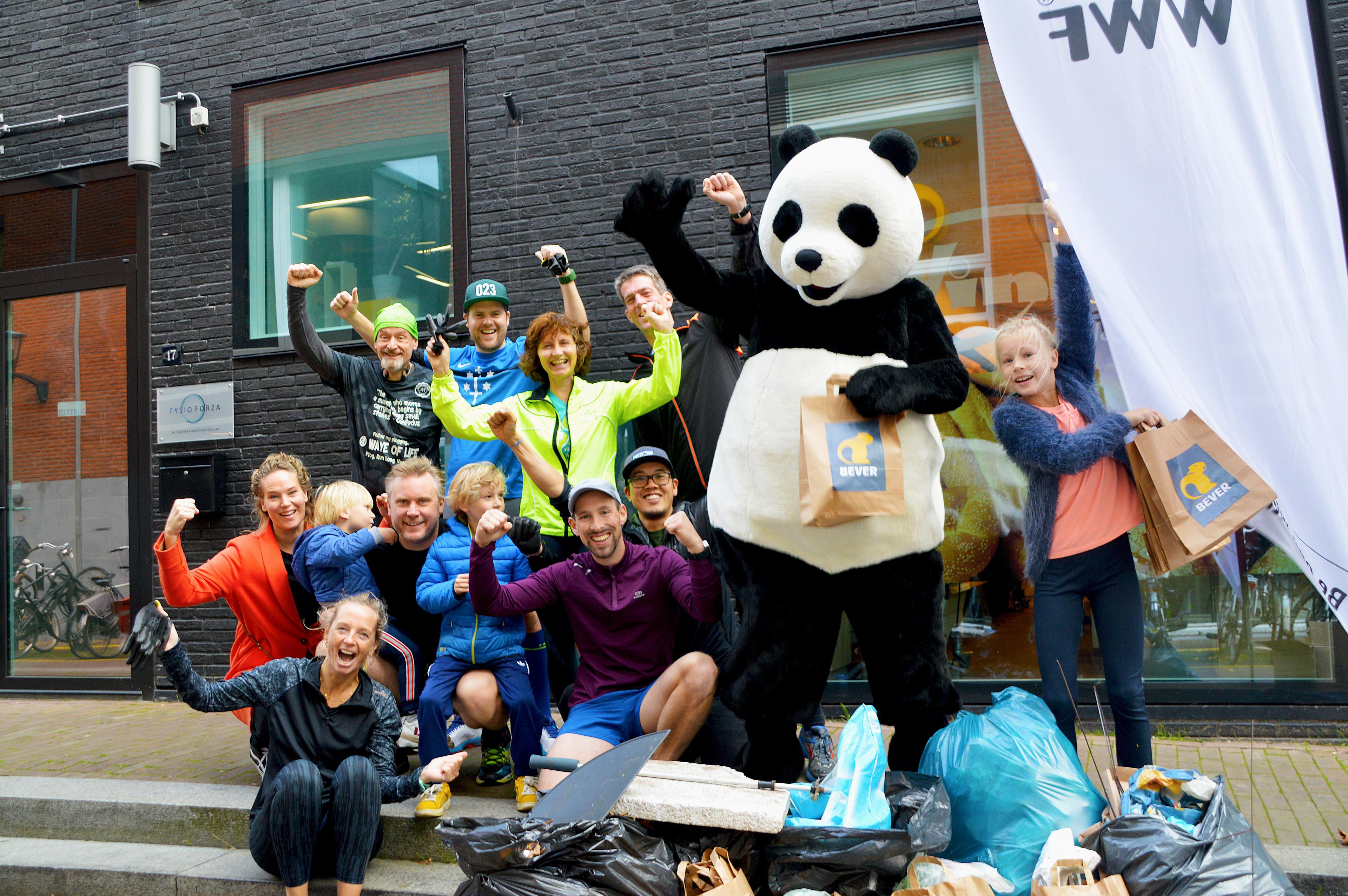 Ploggen met Bever en de WWF-Panda