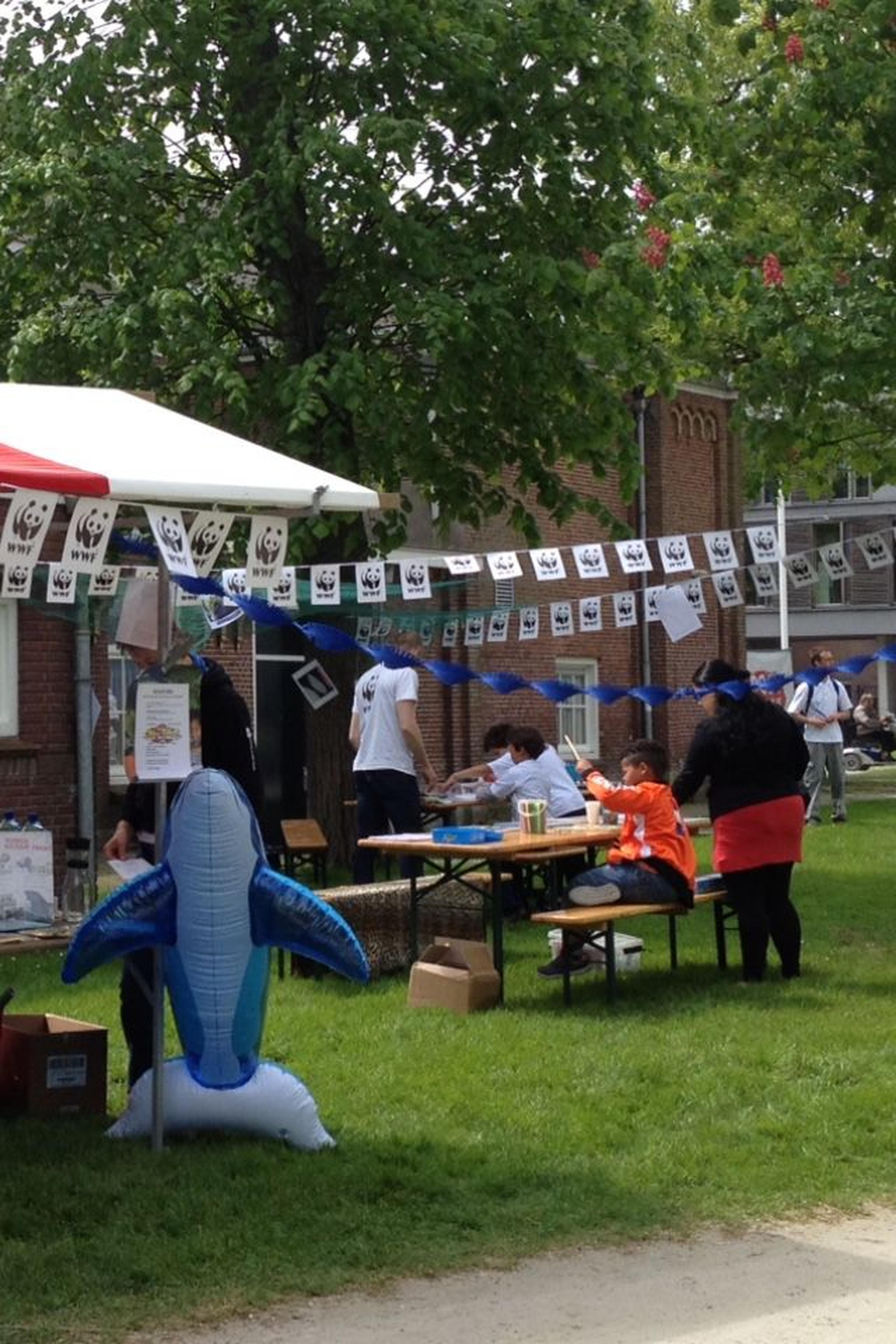 Marktkraam WWF-regioteam Friesland