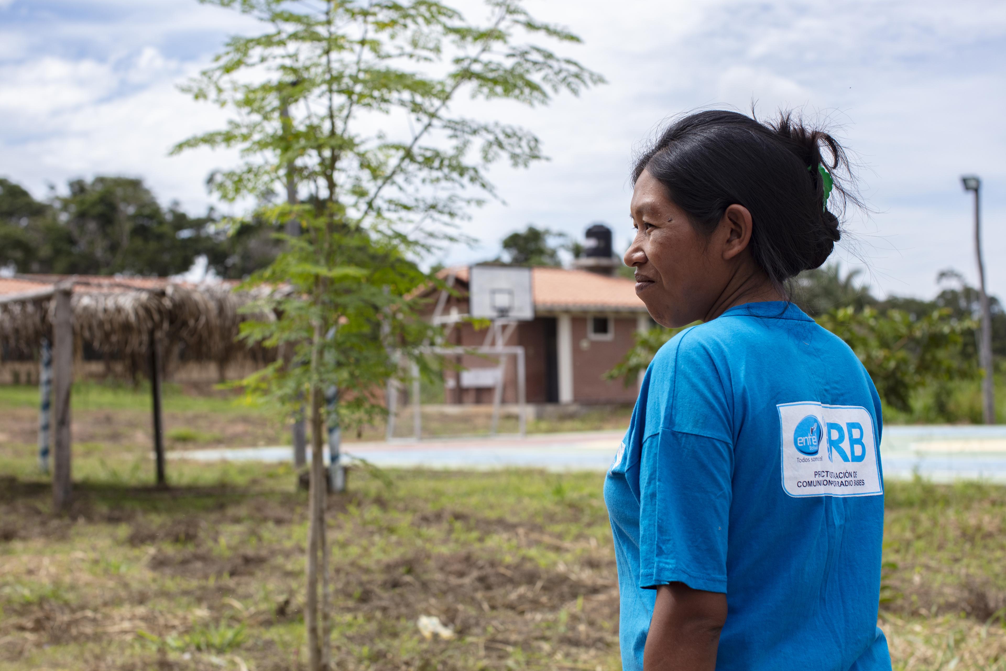 Ignacia Supepí Cuasace, 33 year old, former President of the Association of Women Producers of Copaibo Oil Rio Blanco Community.