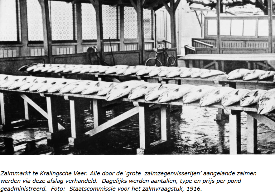 Zalmmarkt te Kralingsche Veer