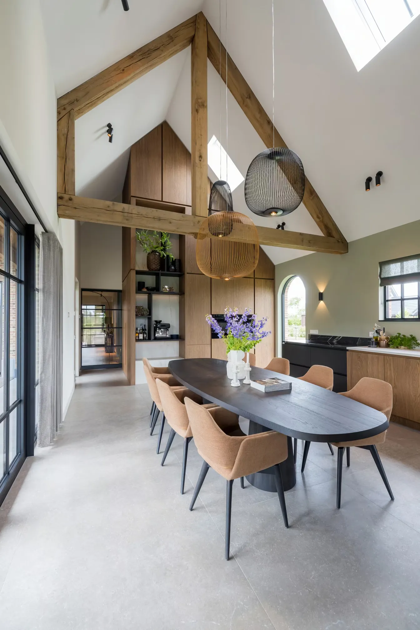 Eén huis dat overal hetzelfde spreekt.