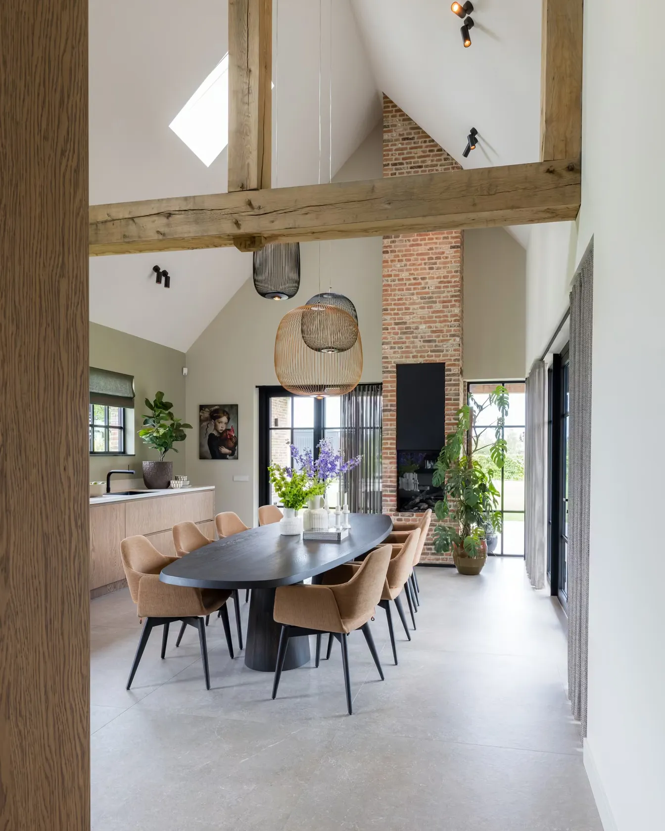 Eén huis dat overal hetzelfde spreekt.