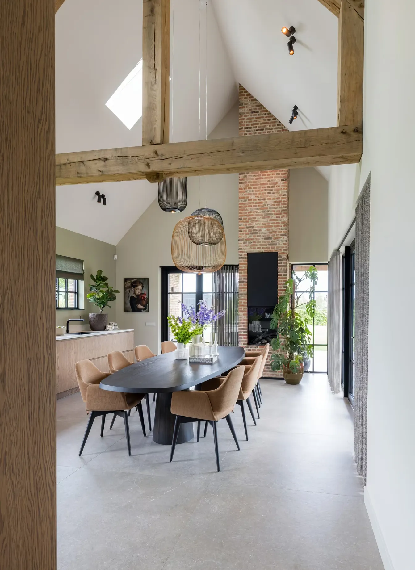 Eén huis dat overal hetzelfde spreekt.