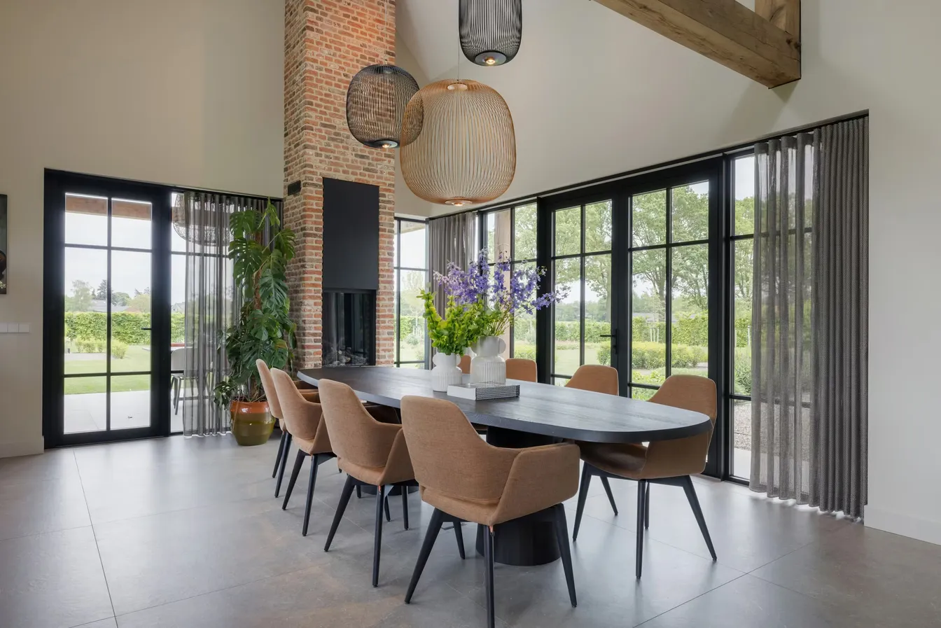 Eén huis dat overal hetzelfde spreekt.