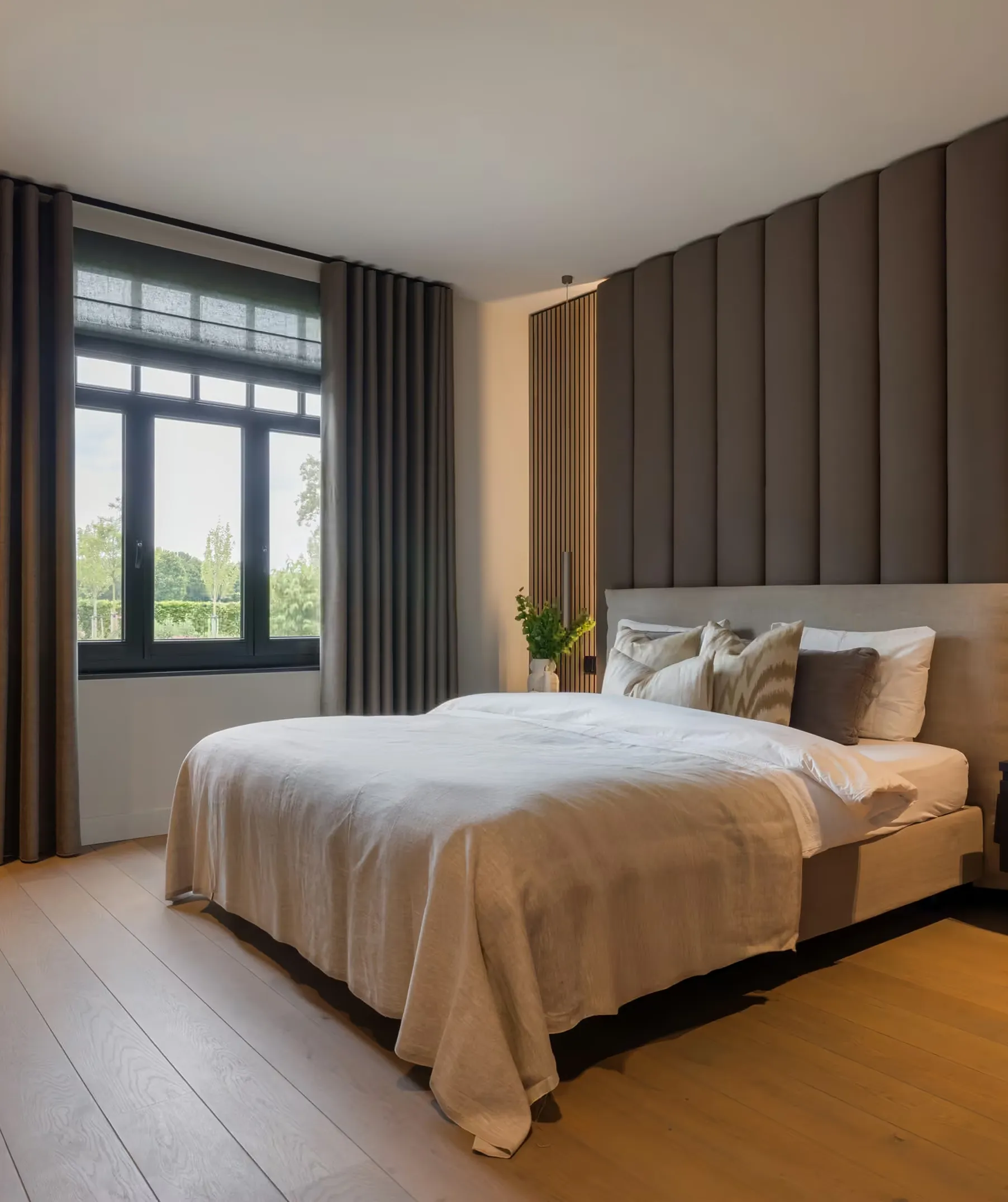 De slaapkamers