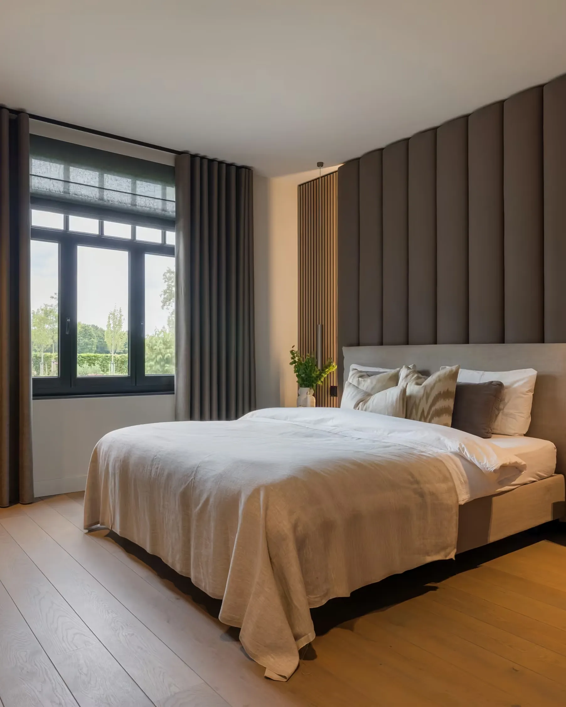 De slaapkamers