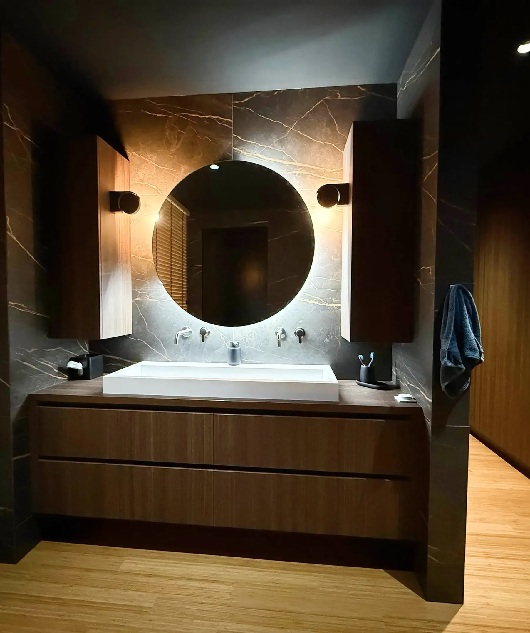 De badkamer