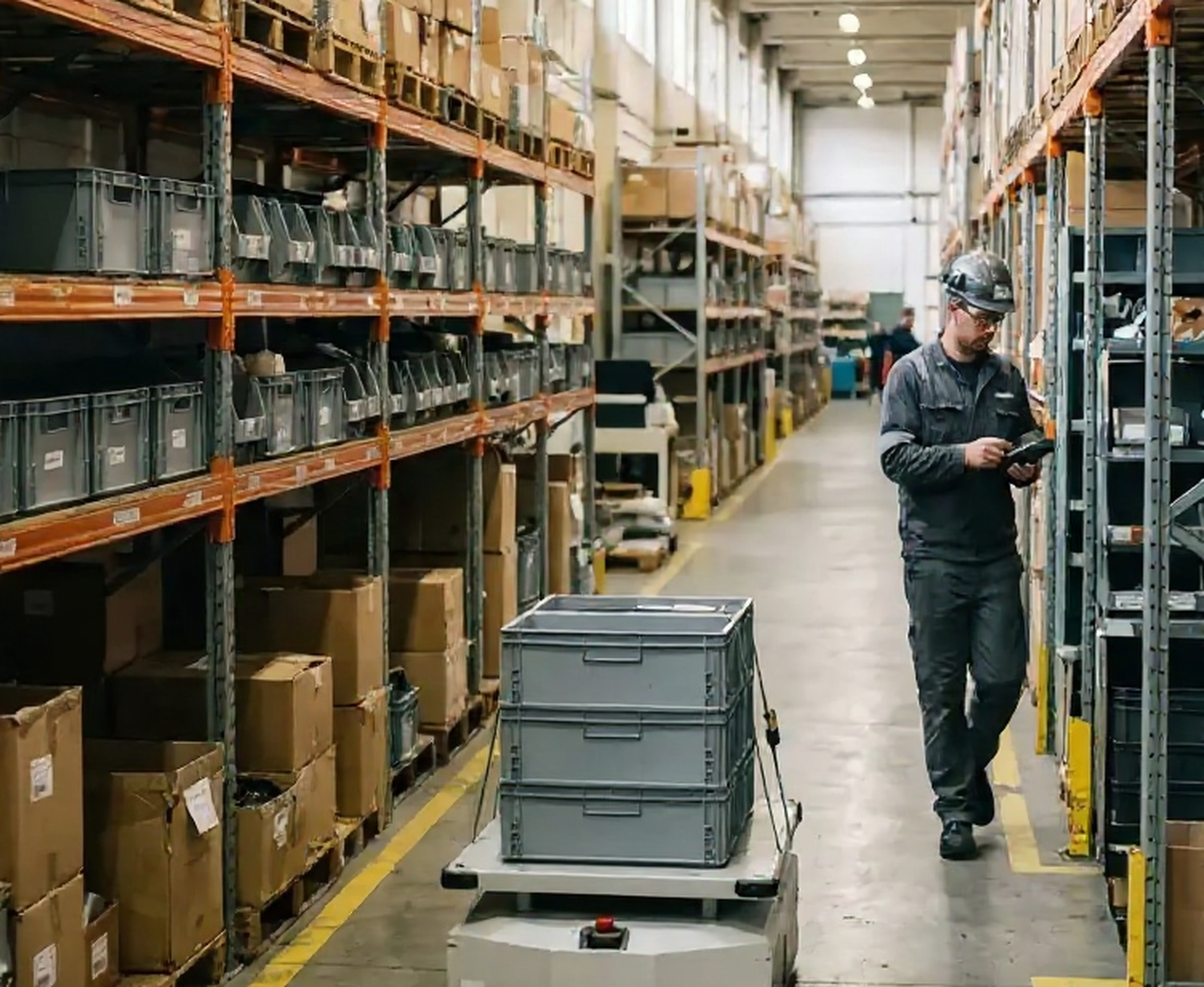 AMR warehouse collaborative working space