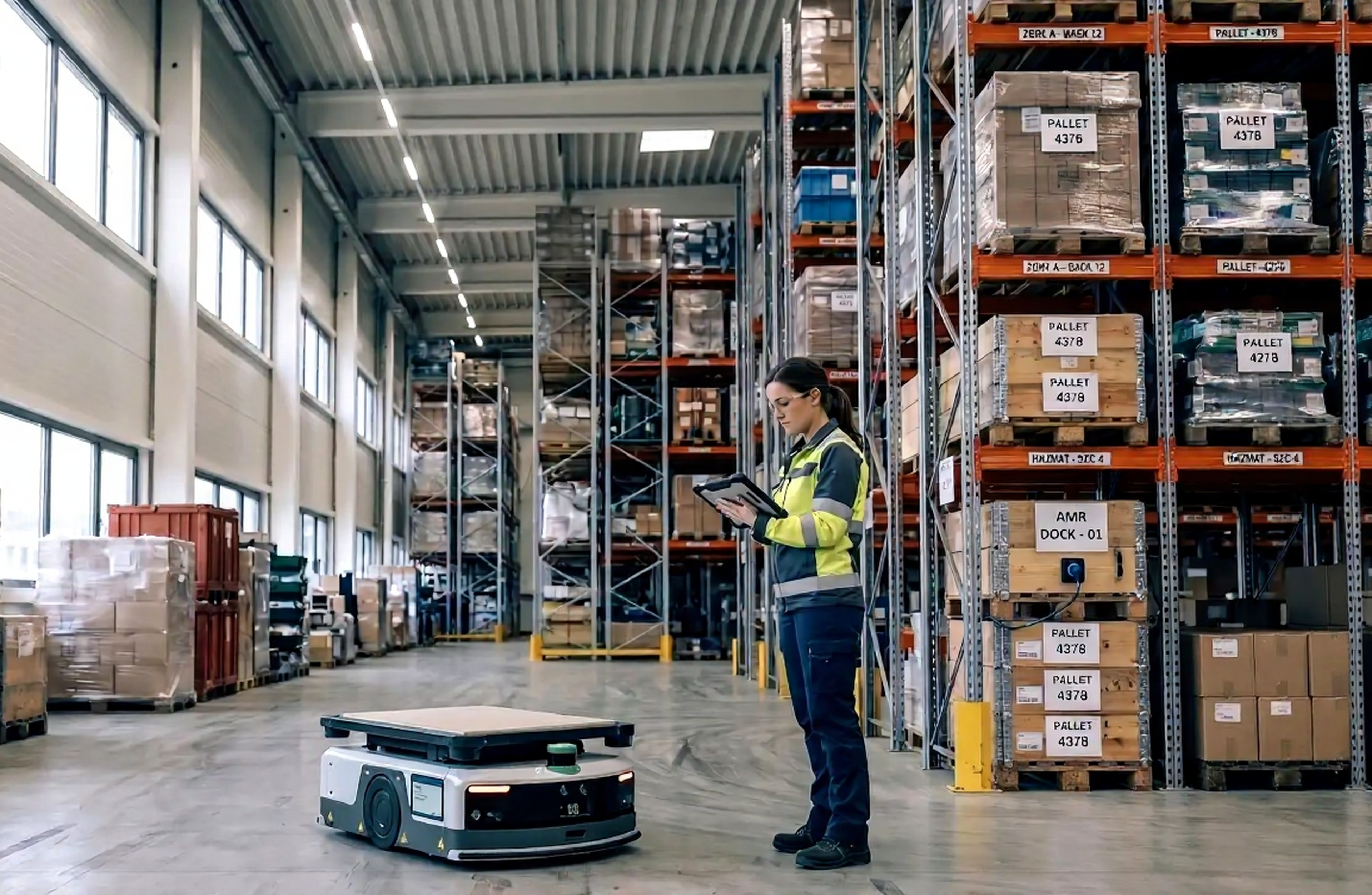 AMR warehouse testing