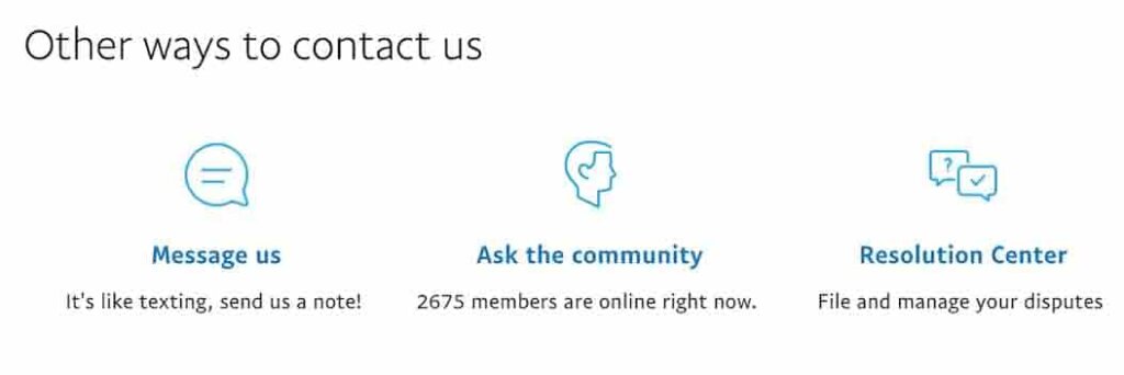 Soutien à PayPal