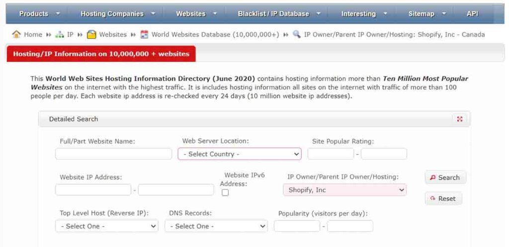 Curiosa tra i migliori negozi Shopify IP.ms