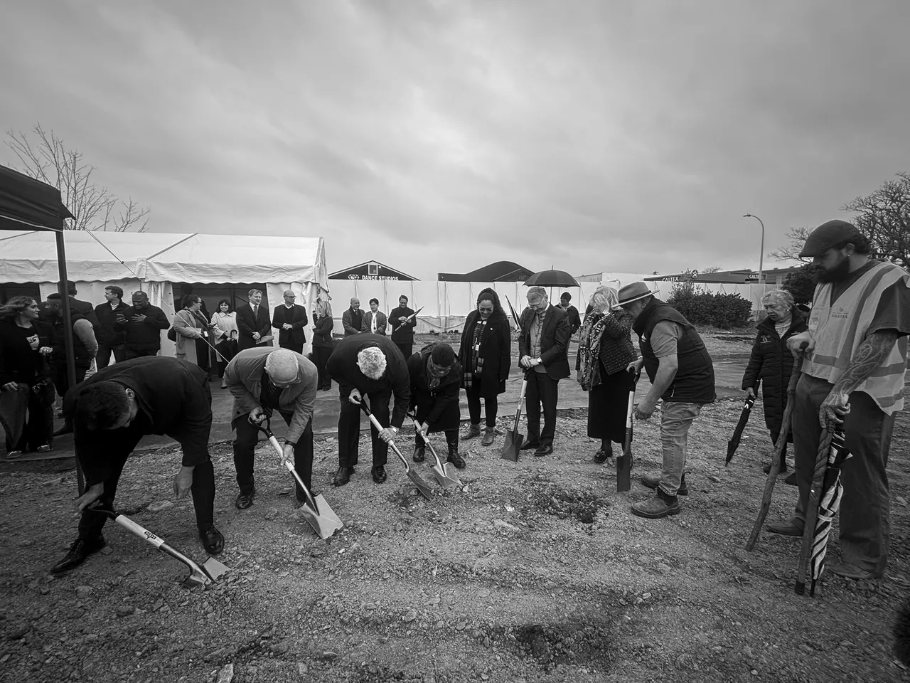 Sod turning