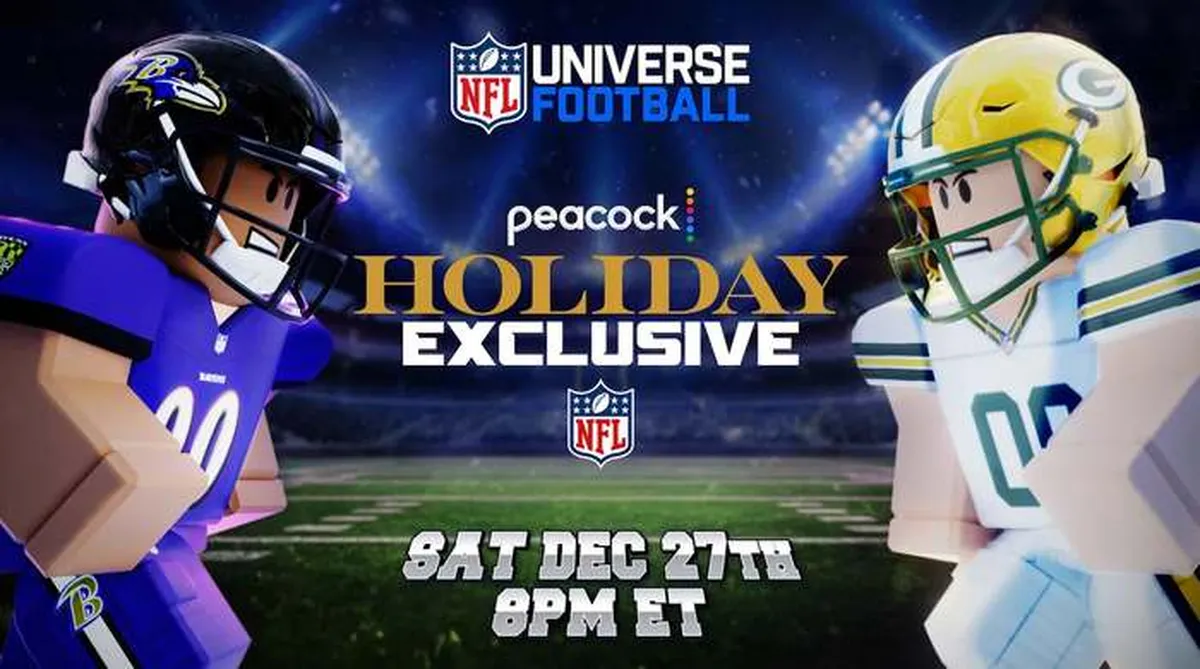 Peacock Holiday Exclusive x NFL Universe Football