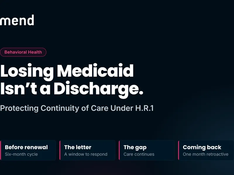 Losing Medicaid Isn't a Discharge: Protecting Continuity of Care Under H.R.1