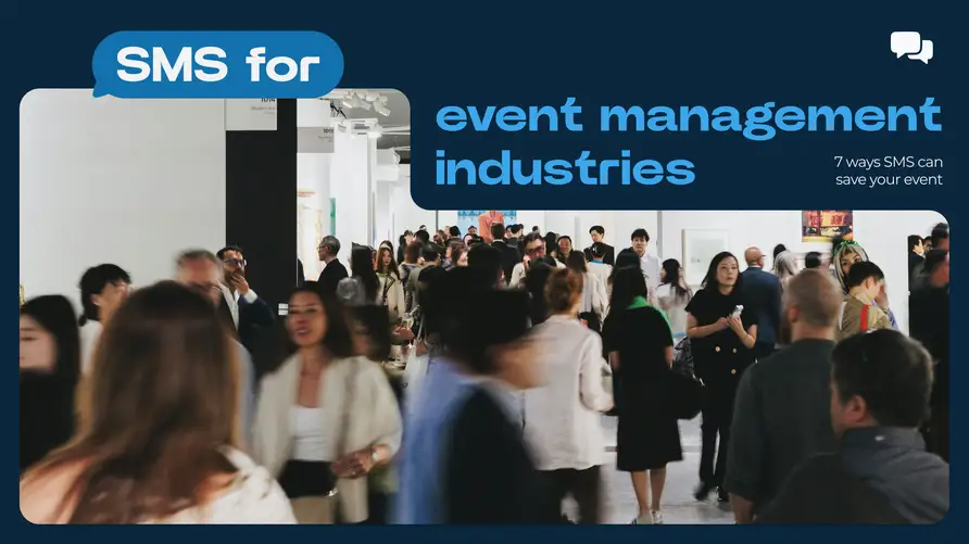 Your Event Management Toolkit: 7 ways SMS can save your event