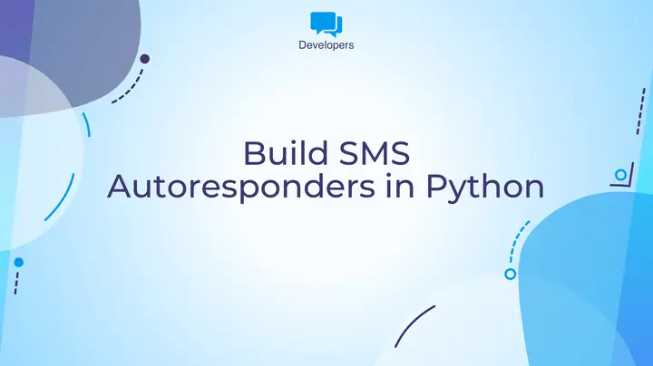 Build SMS autoresponders in Python that work like magic
