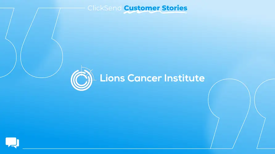 How the Lions Cancer Institute gather better cancer data with SMS