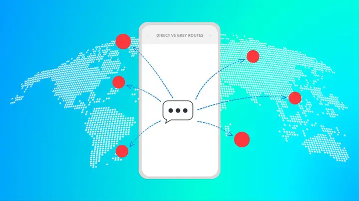 SMS direct routes vs grey routes: what’s the difference?
