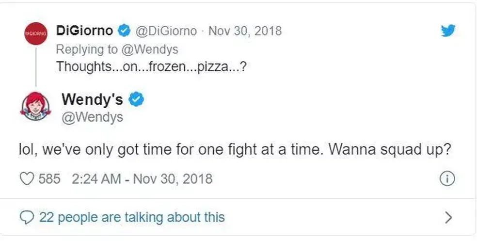 Wendy’s Fortnite/Twitch Stunt tweet
