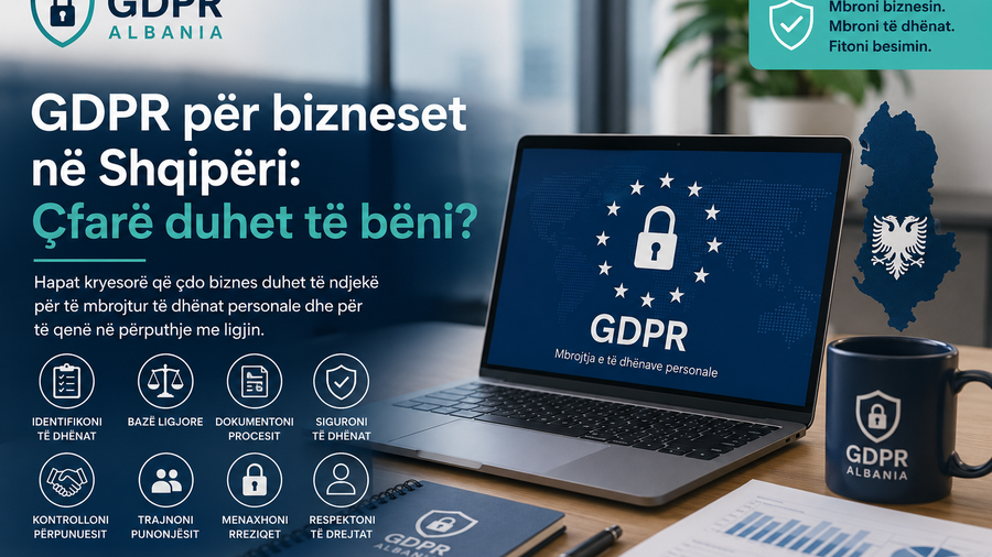 GDPR për bizneset në Shqipëri dhe mbrojtja e të dhënave personale