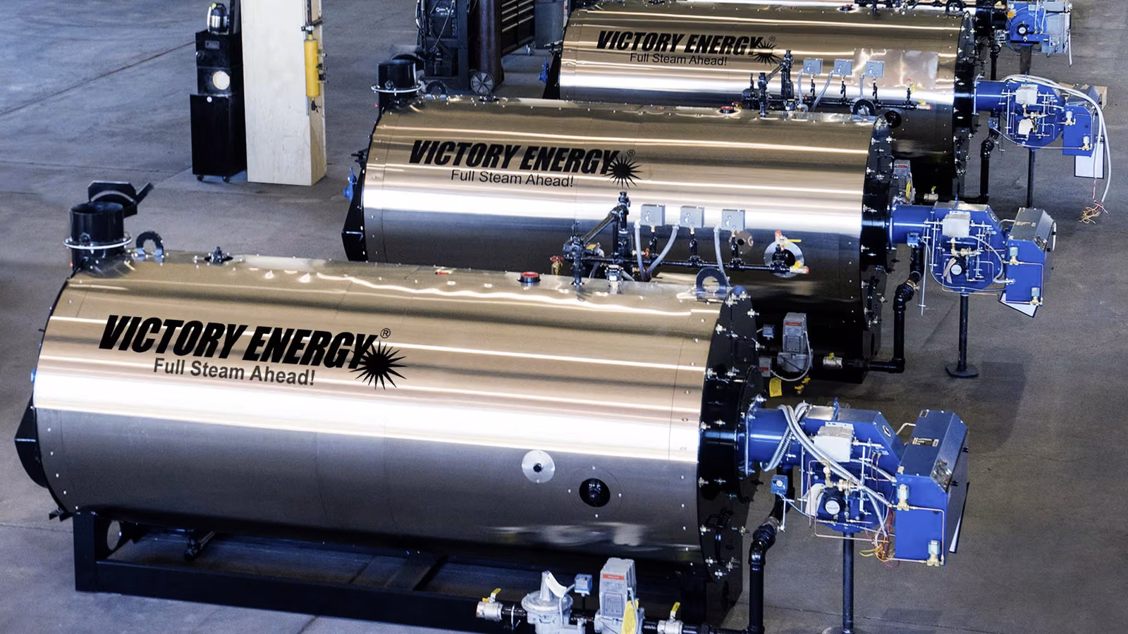 3 Victory Energy Firetube Boilers