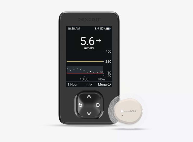 Dexcom ONE+ receiver and sensor